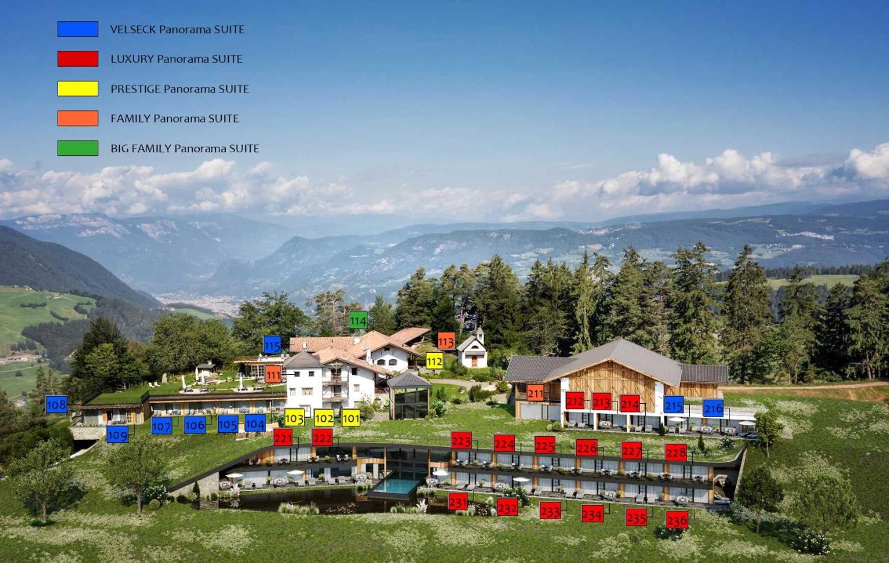 Ansitz Velseck-Residence Hotel Тирес Экстерьер фото